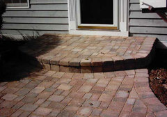 Paver Brick Custom Stoops Installations